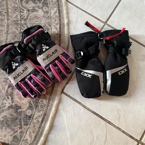 Auair never worn- CKX worn few times Both size small- fit 5/6 year old